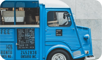 Foodtruck bleu